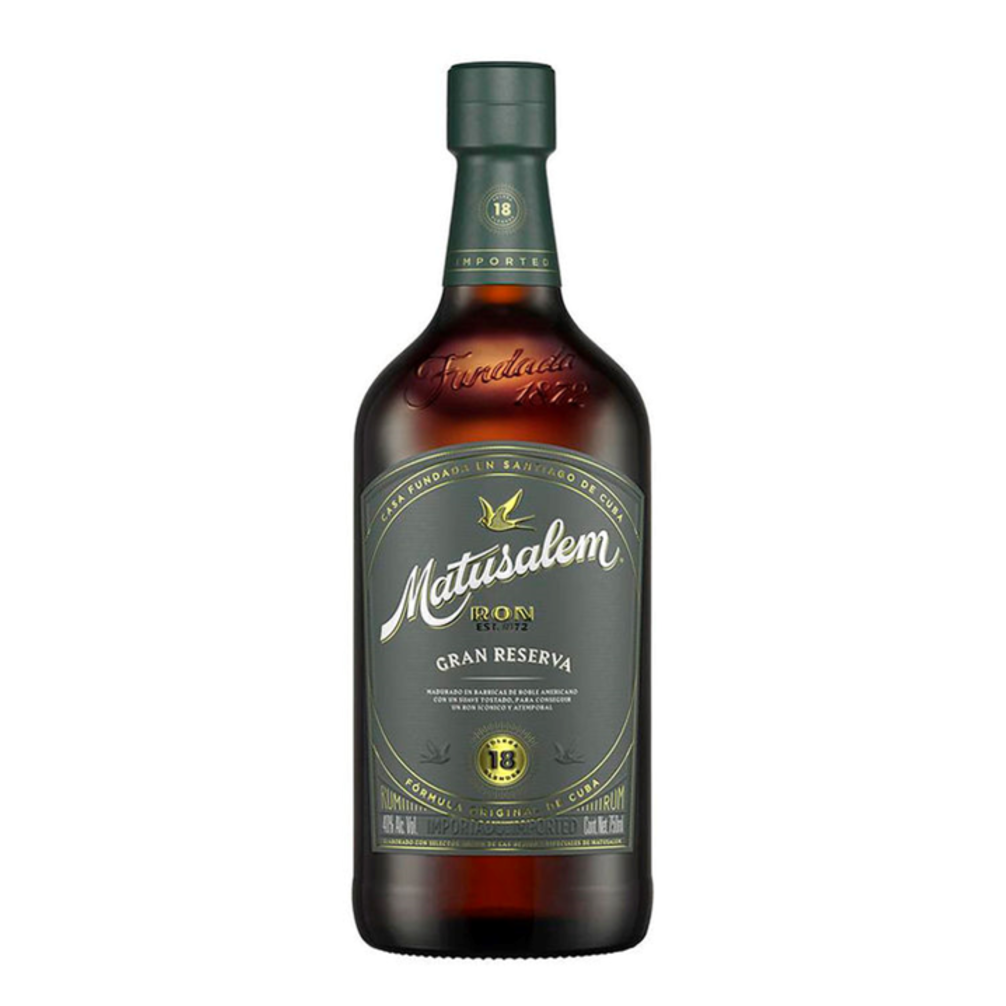 Matusalem Gran Reserva 18 Rum | Solera Blended NV / 750 ml.